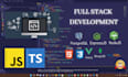 build you a fullstack website with vuejs and nodejs