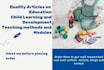 write SEO blogs on education, child development, family
