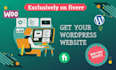 create a wordpress website for your business
