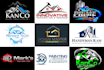 create home repair, roofing, painting, construction, handyman logo