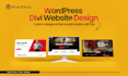 do wordpress divi website design, divi theme customization