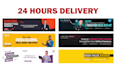 create a professional linkedin banner
