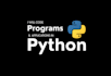 code python programs and applications