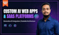 develop a custom generative ai web app or saas platform