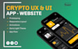 design crypto, nft, defi, dex, cex app and website