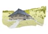 do freehand architecture drawing