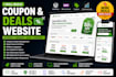 build an automated coupon and deals website with affiliate integration