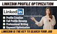 professionally optimize linkedin profile, profile writing services
