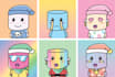 draw cute doodle characters