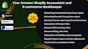 be your amazon shopify accountant and ecommerce bookkeeper