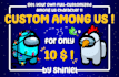 create your among us character