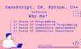 make programs in c python csharp and javascript