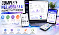 develop a complete web, mobile and ai business application