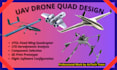 analyze and design uav, drone, aircraft, quad
