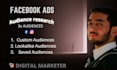 do facebook audience research and setup custom and lookalike audience