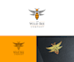 create a beautiful bee logo design with fast delivery