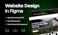 create a premium figma website design for a modern business