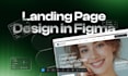 figma landing page design for saas and business