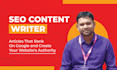 be your SEO content writer for website and blog