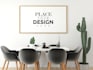 create canvas wall art 3d mockups designs