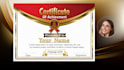 design certificate simple modern and premium in 12 hours