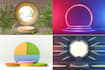 render 3d background stand, podium, pedestal