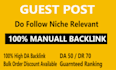 be your manuall high quality backlink expert