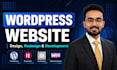 develop responsive wordpress website, design, build for business or company