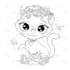 draw and design coloring page for kids