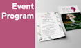 design a custom event program