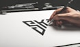 design a premium geometric luxury logo