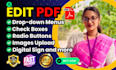 create fillable pdf form or convert to fillable pdf document