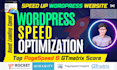 speed up wordpress website with wp rocket speed optimization