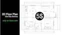 draw your floor plan in sketchup