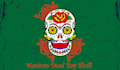 do design unique mexican dead day skull logo