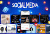 provide creative ads and social media design and posts