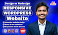 design or redesign a responsive wordpress website using elementor pro