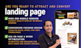 create conversion focused landing page
