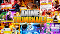 design a clickbait anime thumbnail that attracts people