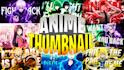 design a clickbait anime thumbnail that attracts people