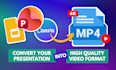 convert your powerpoint presentation into a video with synchronized voice over