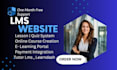 design lms website using tutor lms or tutor lms pro