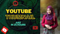 design eye catching youtube thumbnails