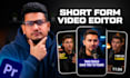 edit social media reels, shorts, tiktok and vsl video editor