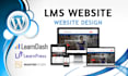 develop online course selling lms website using learndash