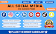 perfect create, setup and optimize all social media accounts  and business pages