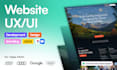 design creative, unique and high quality website UX UI