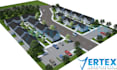 provide 3d site plan and landscape render for real estate project