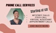 make professional calls on your behalf