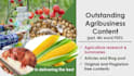 write agriculture articles, research and summaries